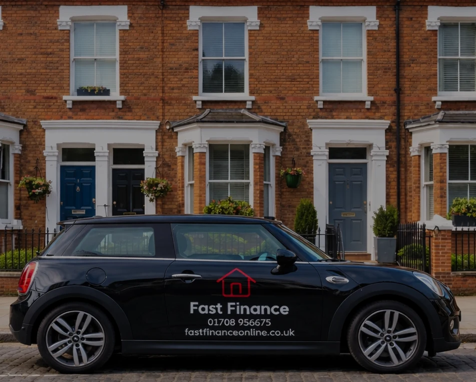 Fast Finance Online branded Mini Cooper